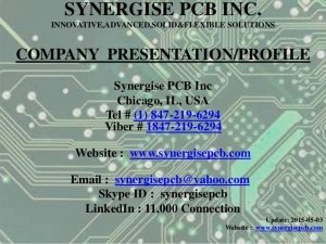 Synergise PCB Offers